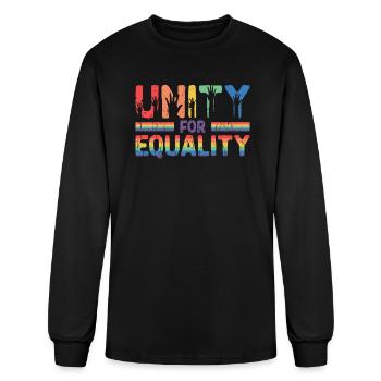 Unity for Equality - Equality - Men's Long Sleeve T-Shirt - black - Front