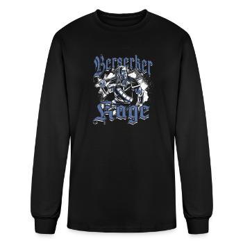 Berserker rage - Viking - Men's Long Sleeve T-Shirt - black - Front