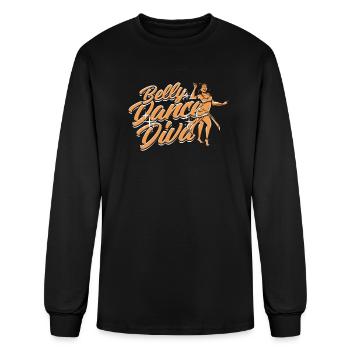 Belly Dance Diva - Belly Dancing - Men's Long Sleeve T-Shirt - black - Front