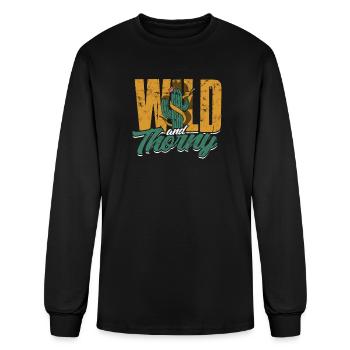 Wild and Thorny - Cactus - Men's Long Sleeve T-Shirt - black - Front