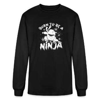 Born to be a Ninja - Ninja - Men's Long Sleeve T-Shirt - black - Front