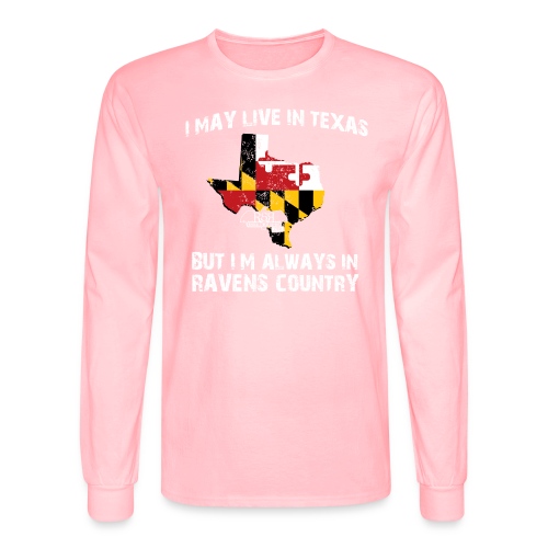 RavensCountryTee Texas 05 png - Men's Long Sleeve T-Shirt