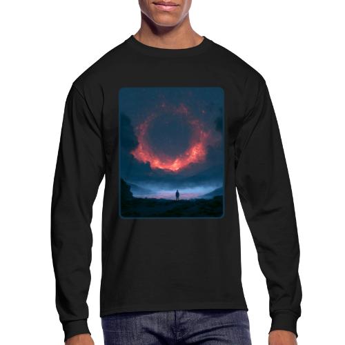 Supernova Reflection Space Scene - Men's Long Sleeve T-Shirt