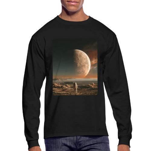 Astronaut on an Alien Moon - Men's Long Sleeve T-Shirt