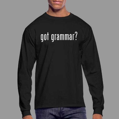 Got Grammar - Men's Long Sleeve T-Shirt