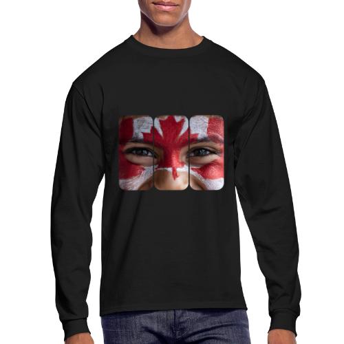 Proudly Canadian - Men's Long Sleeve T-Shirt