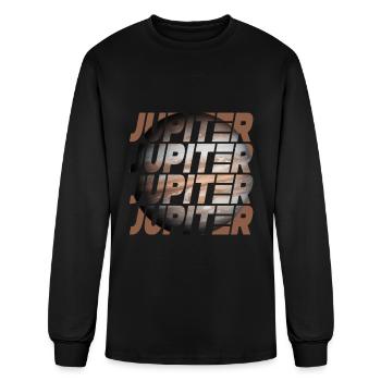 jupiter design - Men's Long Sleeve T-Shirt - black - Front