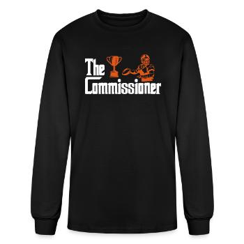 Fantasy Football Commissioner - Men's Long Sleeve T-Shirt - black - Front