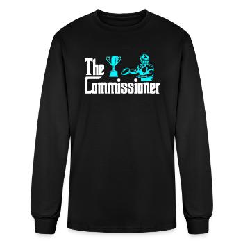 Fantasy Football Commissioner - Men's Long Sleeve T-Shirt - black - Front