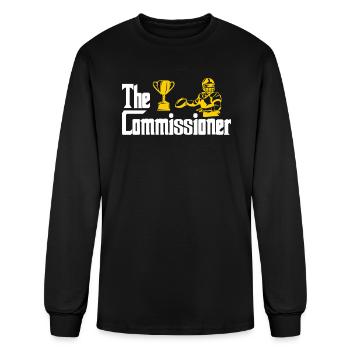 Fantasy Football Commissioner - Men's Long Sleeve T-Shirt - black - Front