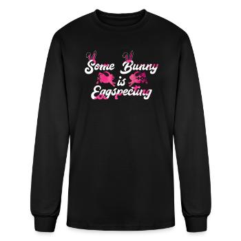 Easter Bunny is Egg-Specting Easter Bunny future - Men's Long Sleeve T-Shirt - black - Front