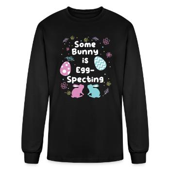 Easter Bunny is Egg-Specting Easter Bunny future - Men's Long Sleeve T-Shirt - black - Front