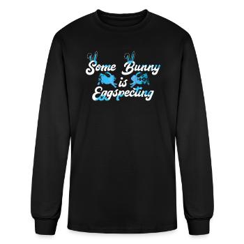 Easter Bunny is Egg-Specting Easter Bunny future - Men's Long Sleeve T-Shirt - black - Front