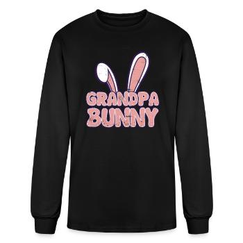 Easter Bunny Grandpa Easter Bunny Grandpa Bunny - Men's Long Sleeve T-Shirt - black - Front