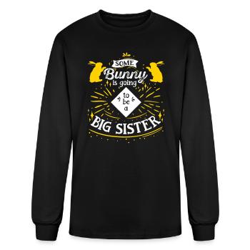 Sister Bunny Easter Friends Easter Bunnies - Men's Long Sleeve T-Shirt - black - Front