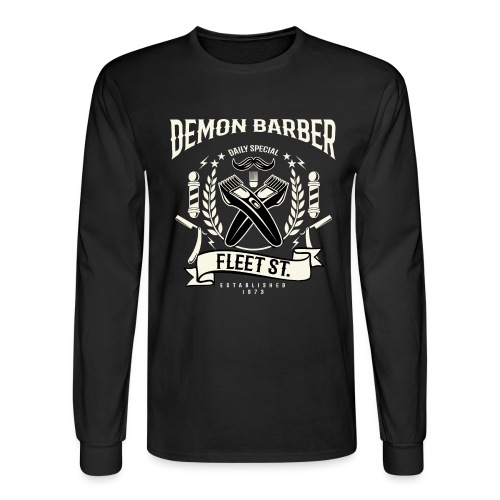 Demon Barber of Fleet Street - Men's Long Sleeve T-Shirt