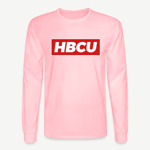 HBCU Red Bar - Men's Long Sleeve T-Shirt