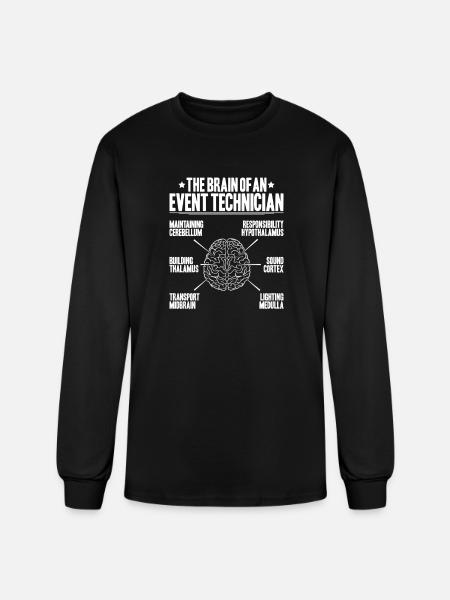 Event Technician Event Technology - Men's Long Sleeve T-Shirt - black