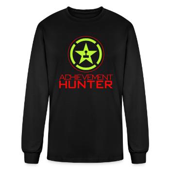 Achievement Hunter - Men's Long Sleeve T-Shirt - black - Front