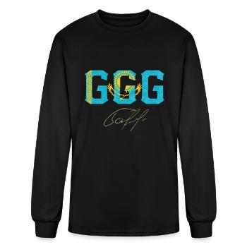GGG GOLOVKIN Kazakhstan - Men's Long Sleeve T-Shirt - black - Front