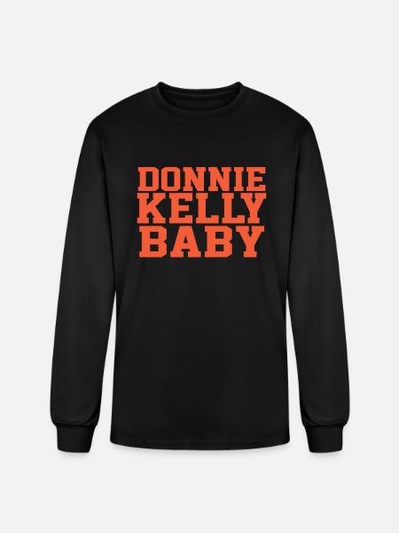 DONNIE KELLY BABY - Men's Long Sleeve T-Shirt - black