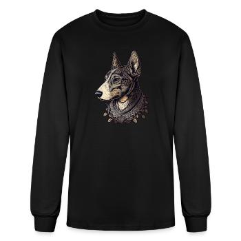 Bull terrier - Men's Long Sleeve T-Shirt - black - Front
