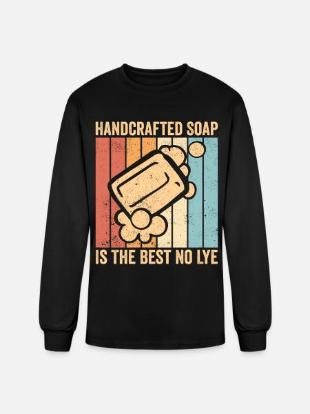 Soap Making Soap Maker - Men's Long Sleeve T-Shirt - black