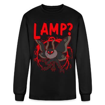 Mothman Cryptid Folklore - Men's Long Sleeve T-Shirt - black - Front