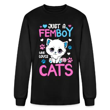 Cross Dressing - Men's Long Sleeve T-Shirt - black - Front