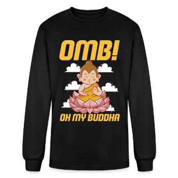 Buddhism Buddhist - Men's Long Sleeve T-Shirt - black - Front
