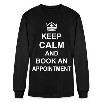 Funny Insurance Agent Broker - Men's Long Sleeve T-Shirt - black - Front