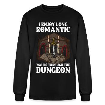 Funny LARP - Men's Long Sleeve T-Shirt - black - Front