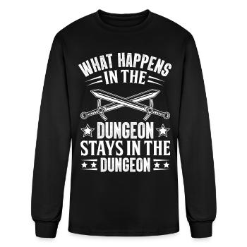 LARP Live Action Role Playing - Men's Long Sleeve T-Shirt - black - Front