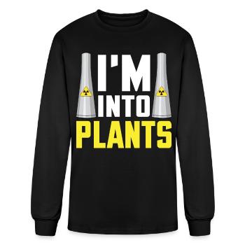 Nuclear Plant Nuclear Engineer - Men's Long Sleeve T-Shirt - black - Front