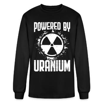 Nuclear Power Plant Nuclear Engineer - Men's Long Sleeve T-Shirt - black - Front