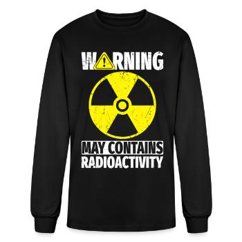 Nuclear Power Plant Nuclear Engineer - Men's Long Sleeve T-Shirt - black - Front