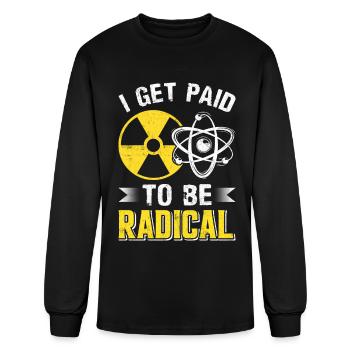 Nuclear Power Plant Nuclear Engineer - Men's Long Sleeve T-Shirt - black - Front