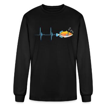 Humuhumunukunukuapua'a Hawaiian Reef Triggerfish - Men's Long Sleeve T-Shirt - black - Front