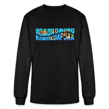Humuhumunukunukuapua'a Hawaiian Reef Triggerfish - Men's Long Sleeve T-Shirt - black - Front