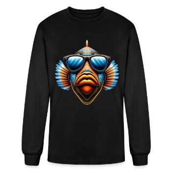 Humuhumunukunukuapua'a Hawaiian Reef Triggerfish - Men's Long Sleeve T-Shirt - black - Front