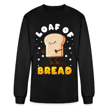 Bread Baking Bread Maker - Men's Long Sleeve T-Shirt - black - Front