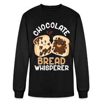 Bread Baking Bread Maker - Men's Long Sleeve T-Shirt - black - Front