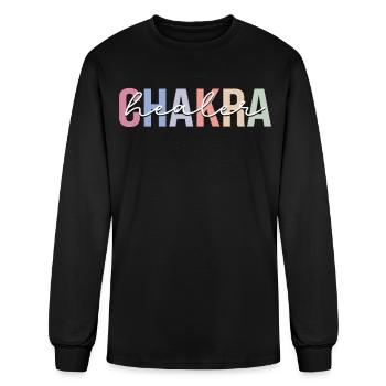 Chakra Healer Chakra Healing Reiki Master - Men's Long Sleeve T-Shirt - black - Front