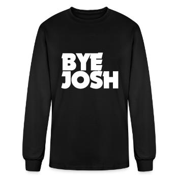 Bye Josh Looks stylish as you farewell - Men's Long Sleeve T-Shirt - black - Front