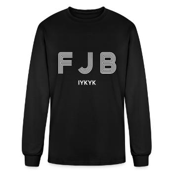 FJB art T Shirt - Men's Long Sleeve T-Shirt - black - Front