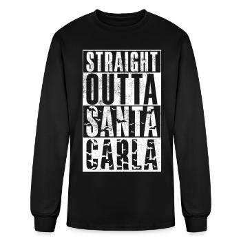 Straight Outta Santa Carla - Men's Long Sleeve T-Shirt - black - Front