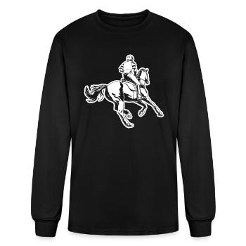 Horse Owner - Men's Long Sleeve T-Shirt - black - Front
