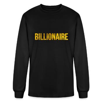Future Billionaire Inventor - Men's Long Sleeve T-Shirt - black - Front