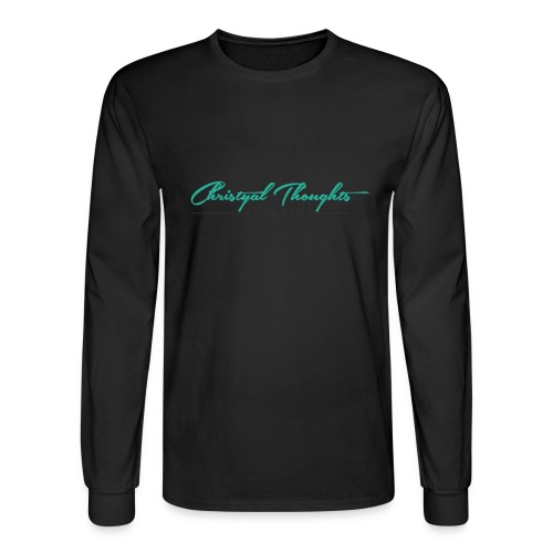 Christyal_Thoughts_C3N3T31 - Men's Long Sleeve T-Shirt