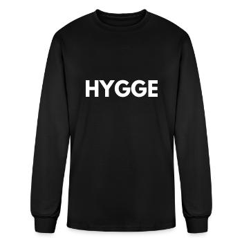 Hygge - Comfy by Design - Men's Long Sleeve T-Shirt - black - Front
